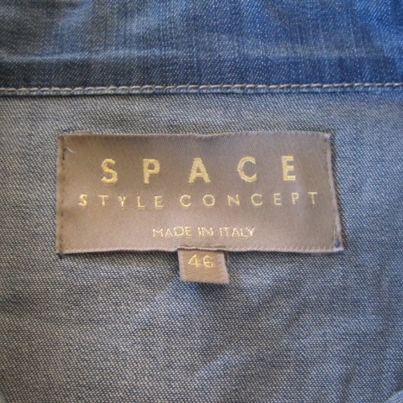 SPACE STYLE CONCEPT Denim shirt - Picture 6 of 6